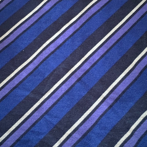 NWT LulaRoe Azure Skirt 2XL Blue Stripes - Picture 2 of 3